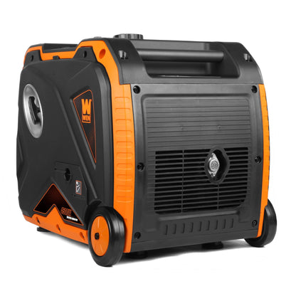 WEN DF452iX Super Quiet 4500-Watt Remote Electric Start Dual Fuel RV-Ready Portable Inverter Generator with Fuel Shut-Off and CO Watchdog - DF452iX