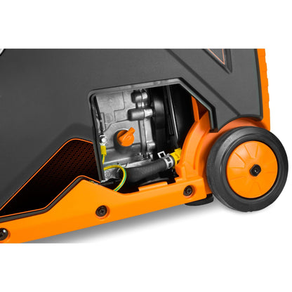 WEN DF452iX Super Quiet 4500-Watt Remote Electric Start Dual Fuel RV-Ready Portable Inverter Generator with Fuel Shut-Off and CO Watchdog - DF452iX