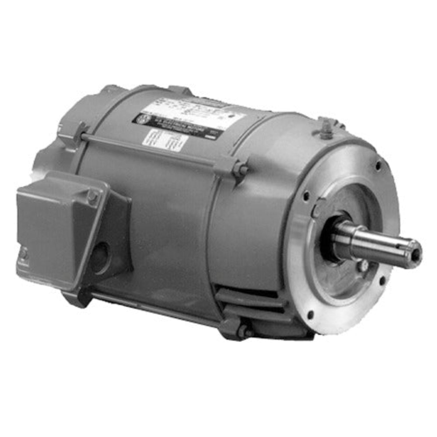 U.S. Motors DJ5P2DU Close Coupled Pump Motor Three Phase ODP Horizontal - Footless Motor - DJ5P2DU