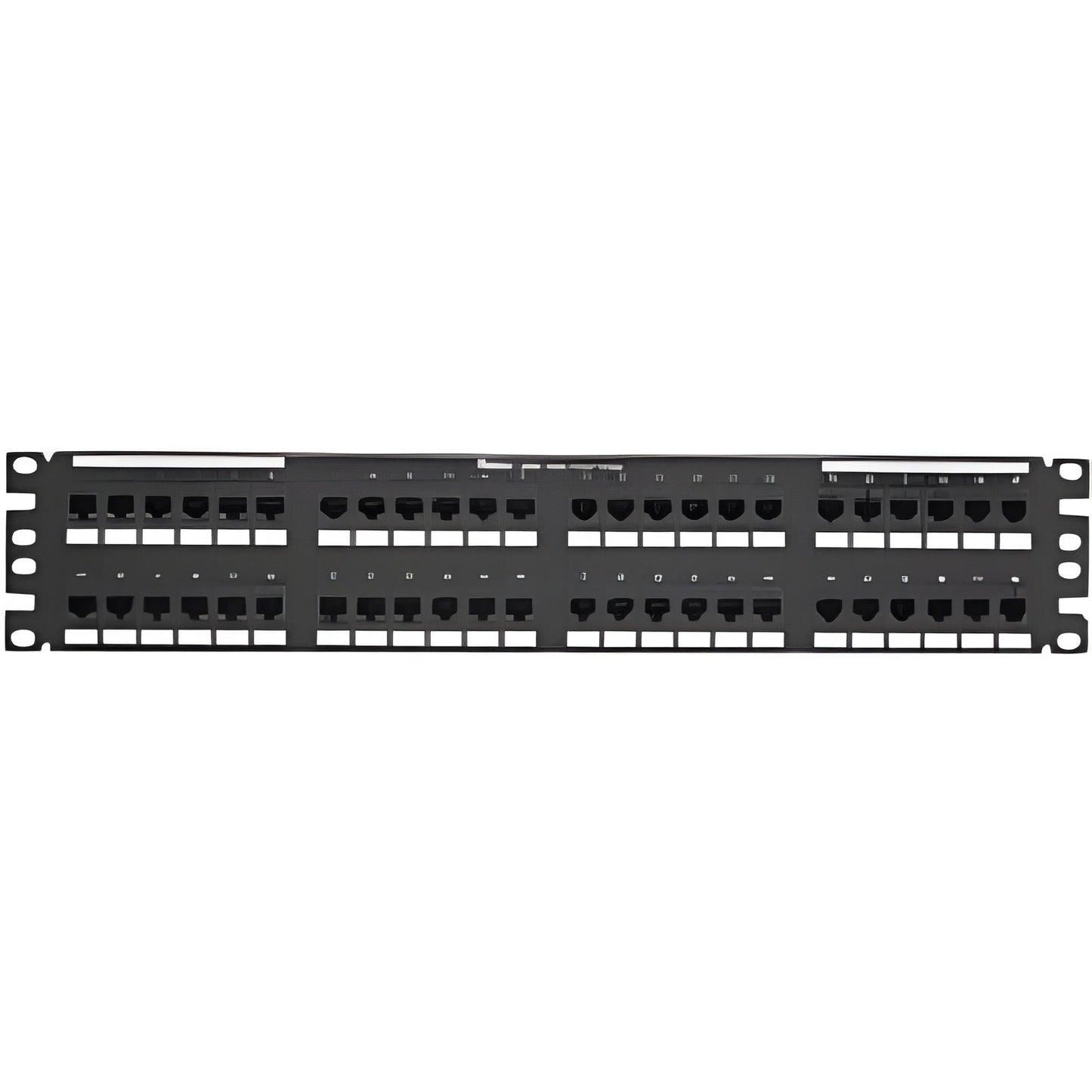 Panduit Punchdown Patch Panel, Cat 6A, Flat, 48 - DP486X88TGY