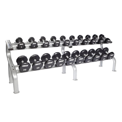 TROY 10-Pair Dumbbell Saddle Rack - DR-10