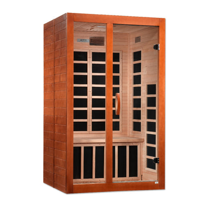 Dynamic Saunas Santiago Elite 2 Person Ultra Low EMF Sauna - DYN-6209-02 Elite