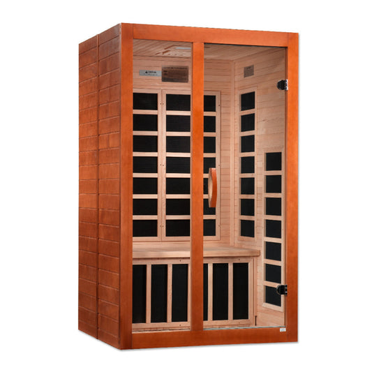 Dynamic Saunas Santiago Elite 2 Person Ultra Low EMF Sauna - DYN-6209-02 Elite