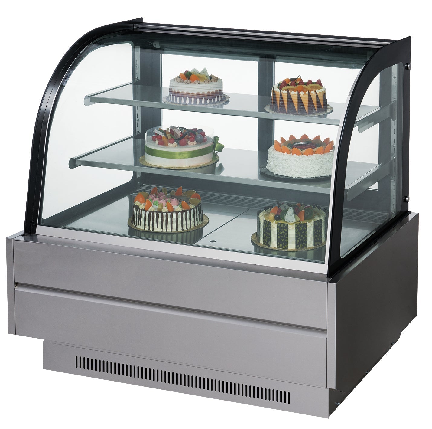Chef AAA - CV-120, Commercial 48" Display Case Refrigerator Showcase (4 Feet) Pastry Bakery - CV-120