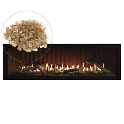 Empire Boulevard 72" Direct Vent Linear Gas Fireplace | DVLL72BP