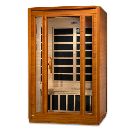 Dynamic Saunas San Marino Elite Ultra Low EMF Infrared Sauna (DYN-6206-01 Elite) - DYN-6206-01 Elite