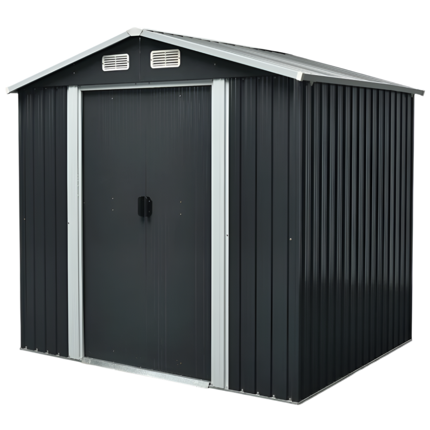 Chery Industrial [AS-IS] Metal Storage Garden Shed 6x8ft - D_GG000045