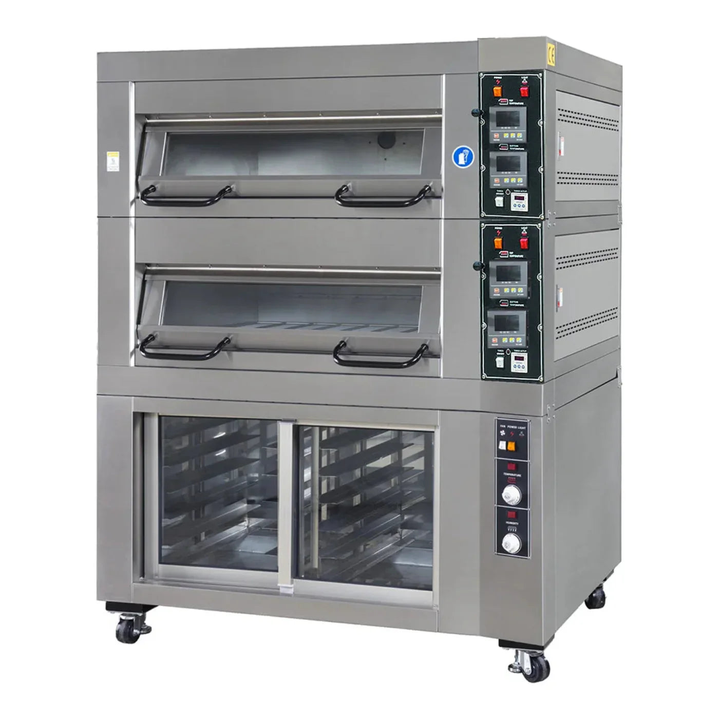 BakeMax 2 Section Proofer For BMT Series Ovens, 150 lbs - BMTDP01