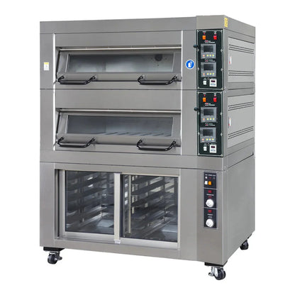 BakeMax 2 Section Proofer For BMT Series Ovens, 150 lbs - BMTDP01