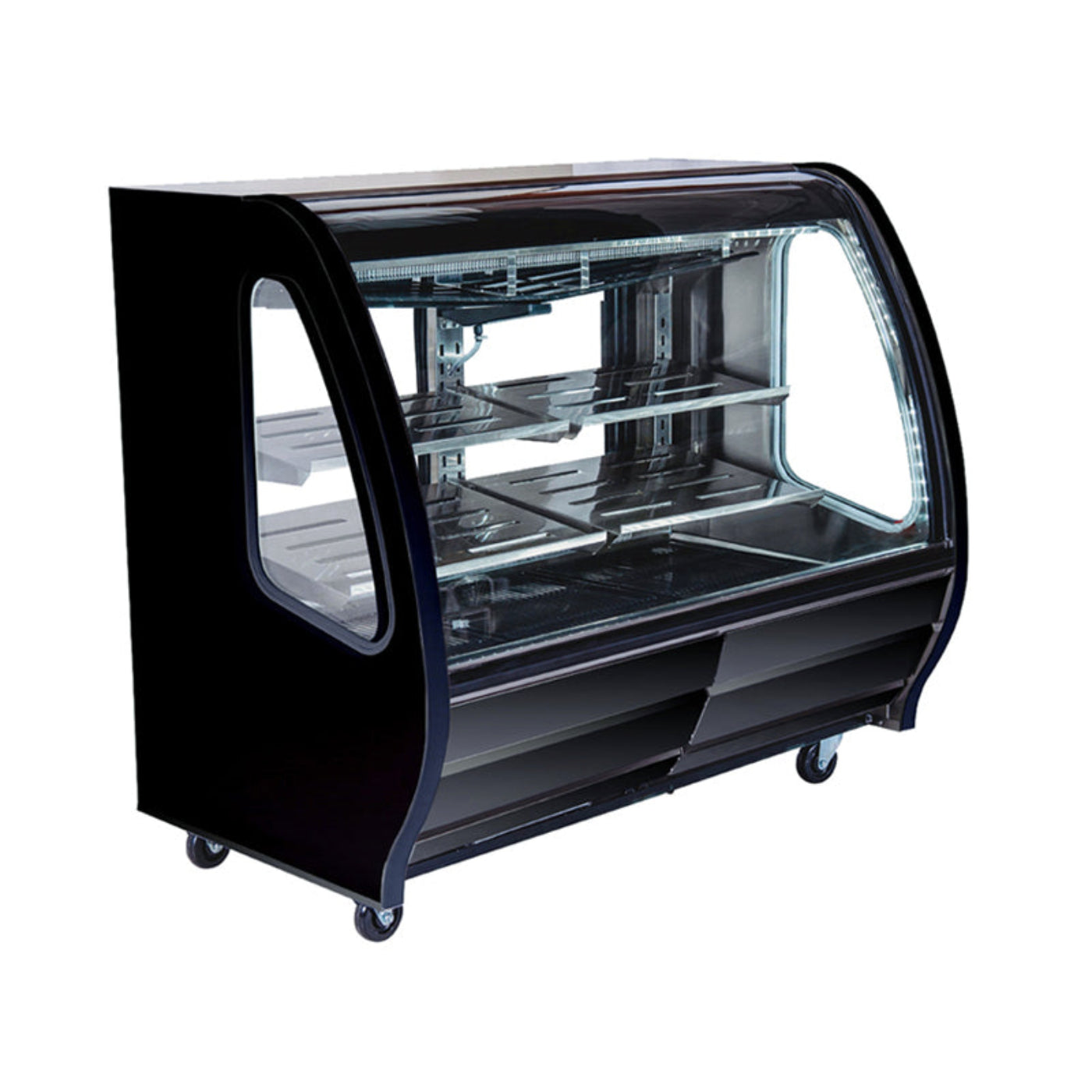 Chef AAA - DDC60B, Commercial 56" Refrigerated Display Deli Case NSF - DDC60B