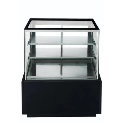 Dukers DDM36R 36" Refrigerated Straight Glass Bakery Display Case - DDM36R