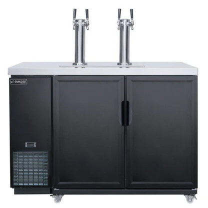 Dukers DKB72-M3 Dual Tap Kegerator Beer Dispenser - DKB72-M3