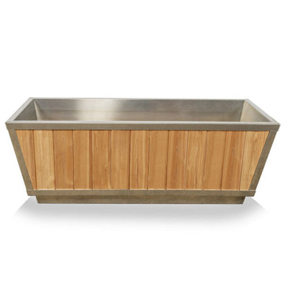 Dundalk LeisureCraft The Glacier Cold Plunge Tub - Clear Red Cedar - DLGLACIER-NOTUB