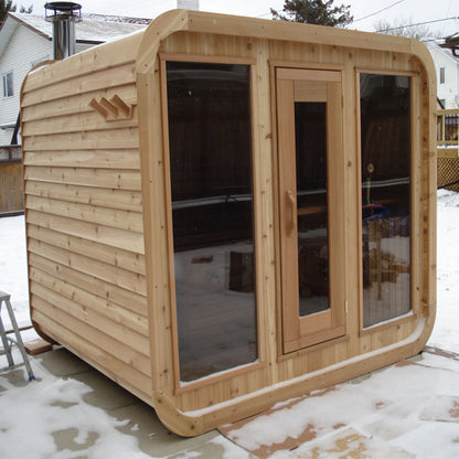 Dundalk Leisure Knotty Cedar Outdoor Luna Sauna - 862LUE