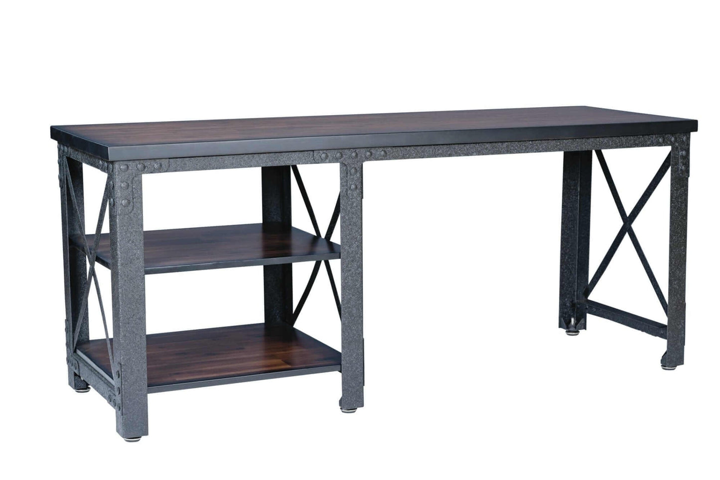Duramax 72 In Weston Industrial Metal & Wood desk 68052