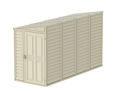 Duramax 4x10 SideMate Vinyl Shed w/ Foundation 06725