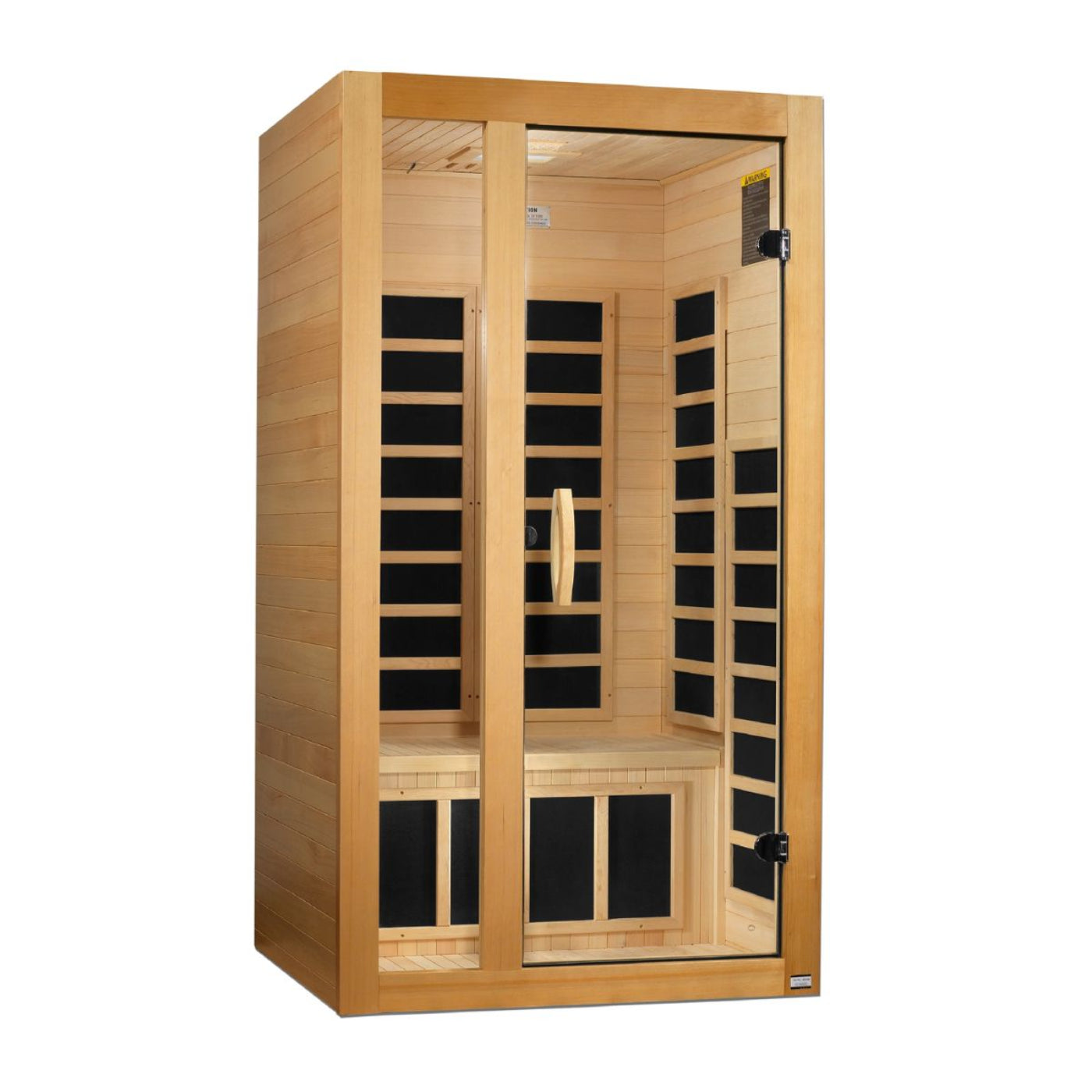 Dynamic Sauna Gracia 1-Person Low EMF FAR Infrared Sauna (DYN-6119-01) - DYN-6119-01