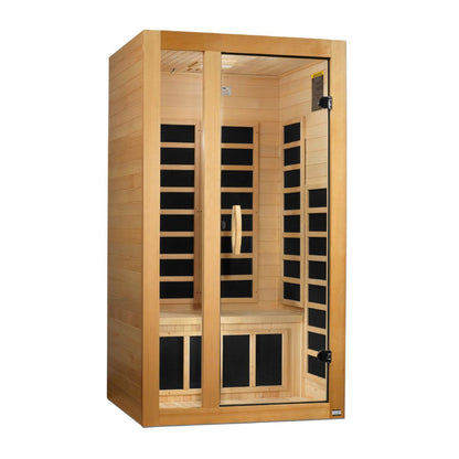 Dynamic Sauna Gracia 1-Person Low EMF FAR Infrared Sauna (DYN-6119-01) - DYN-6119-01