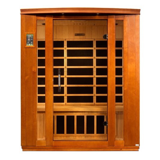 Dynamic Saunas Bellagio 3 Person Low EMF Far Infrared Sauna (DYN-6306-02) - DYN-6306-02
