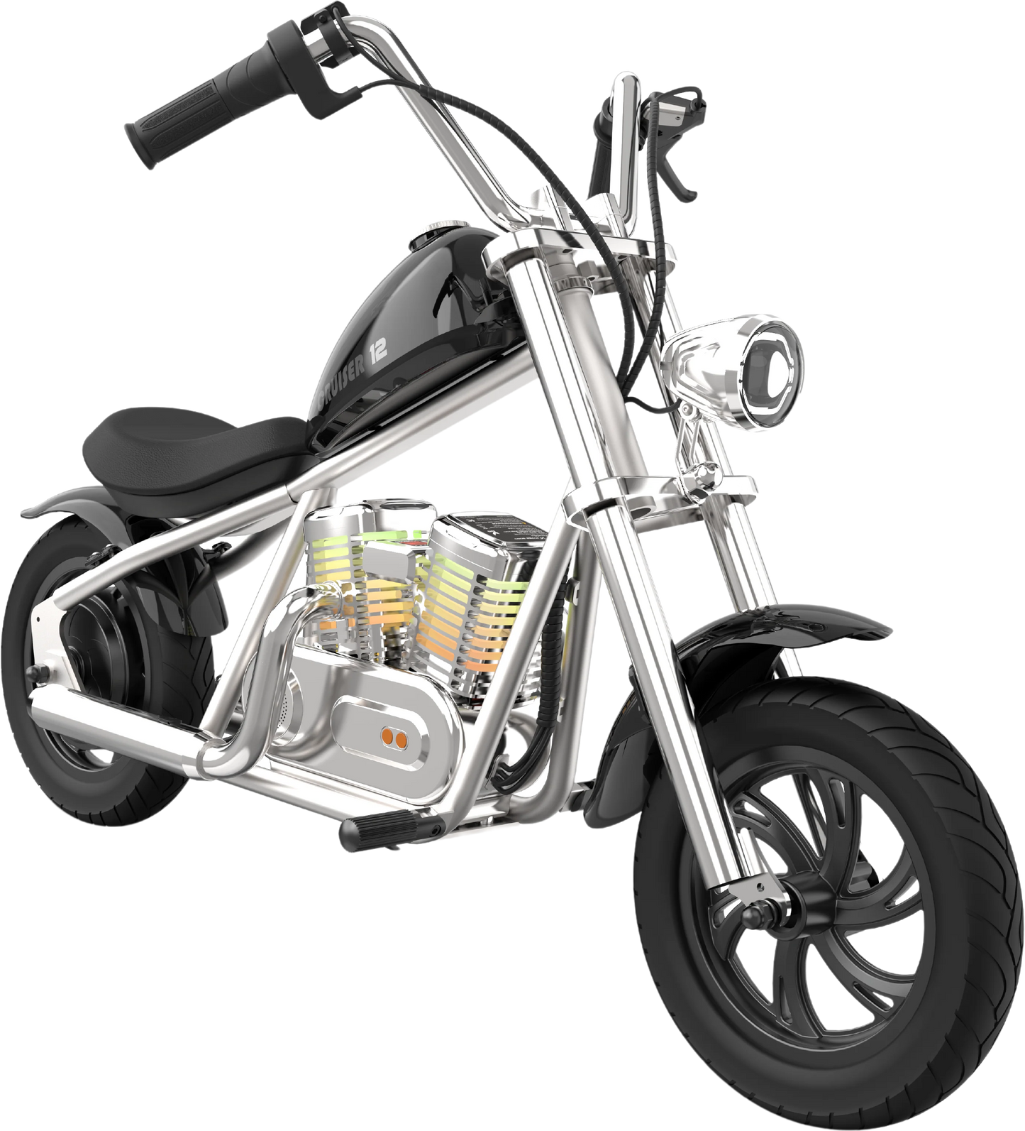 Hyper Gogo Cruiser 12+ Electric Kids Motorcycle, App Control, Bluetooth, 160W, 10 MPH - EL-MB03C-ORANGE