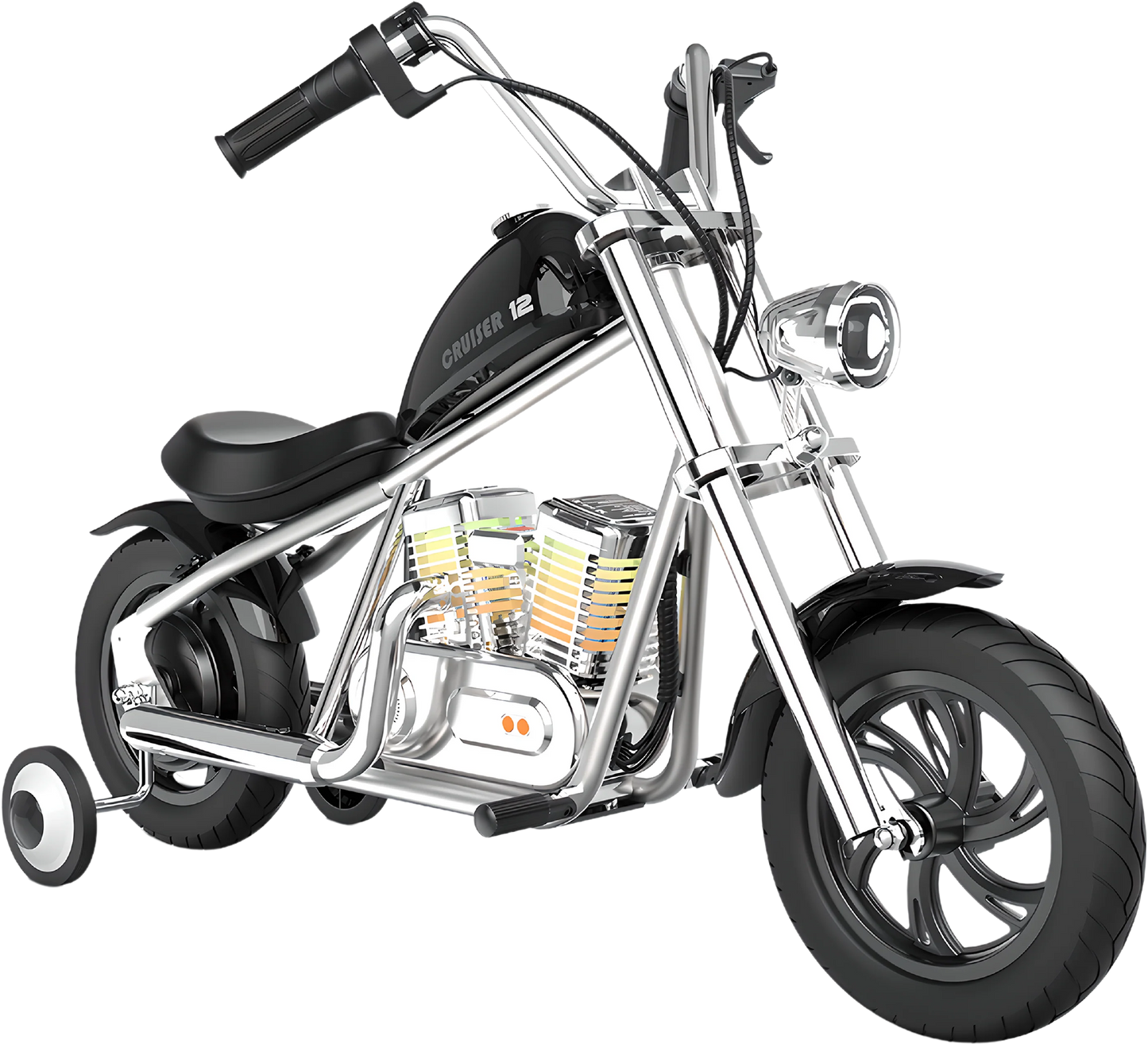 Hyper Gogo Cruiser 12+ Electric Kids Motorcycle, App Control, Bluetooth, 160W, 10 MPH - EL-MB03C-ORANGE