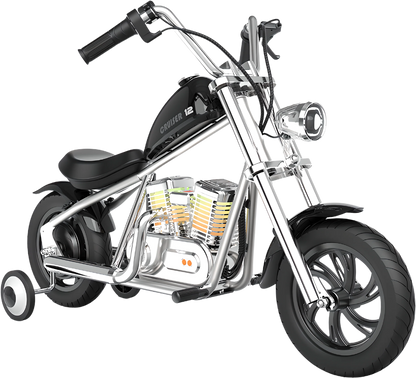 Hyper Gogo Cruiser 12+ Electric Kids Motorcycle, App Control, Bluetooth, 160W, 10 MPH - EL-MB03C-ORANGE
