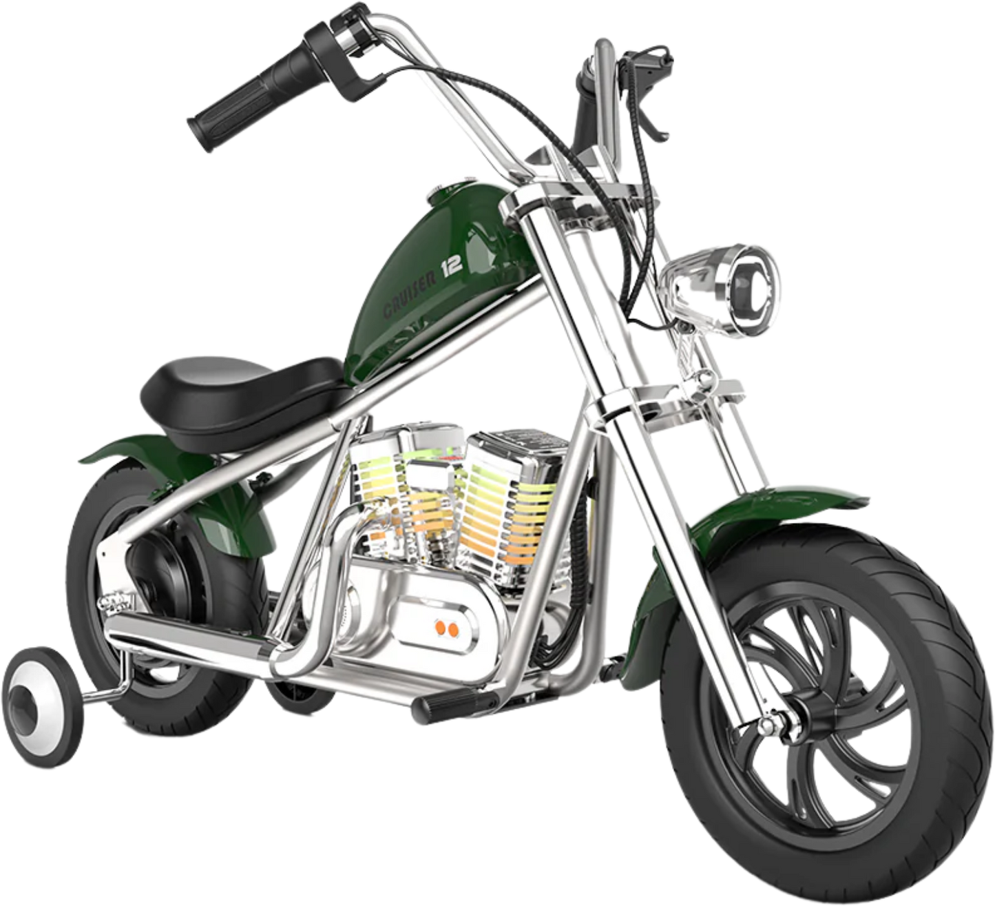 Hyper Gogo Cruiser 12+ Electric Kids Motorcycle, App Control, Bluetooth, 160W, 10 MPH - EL-MB03C-ORANGE