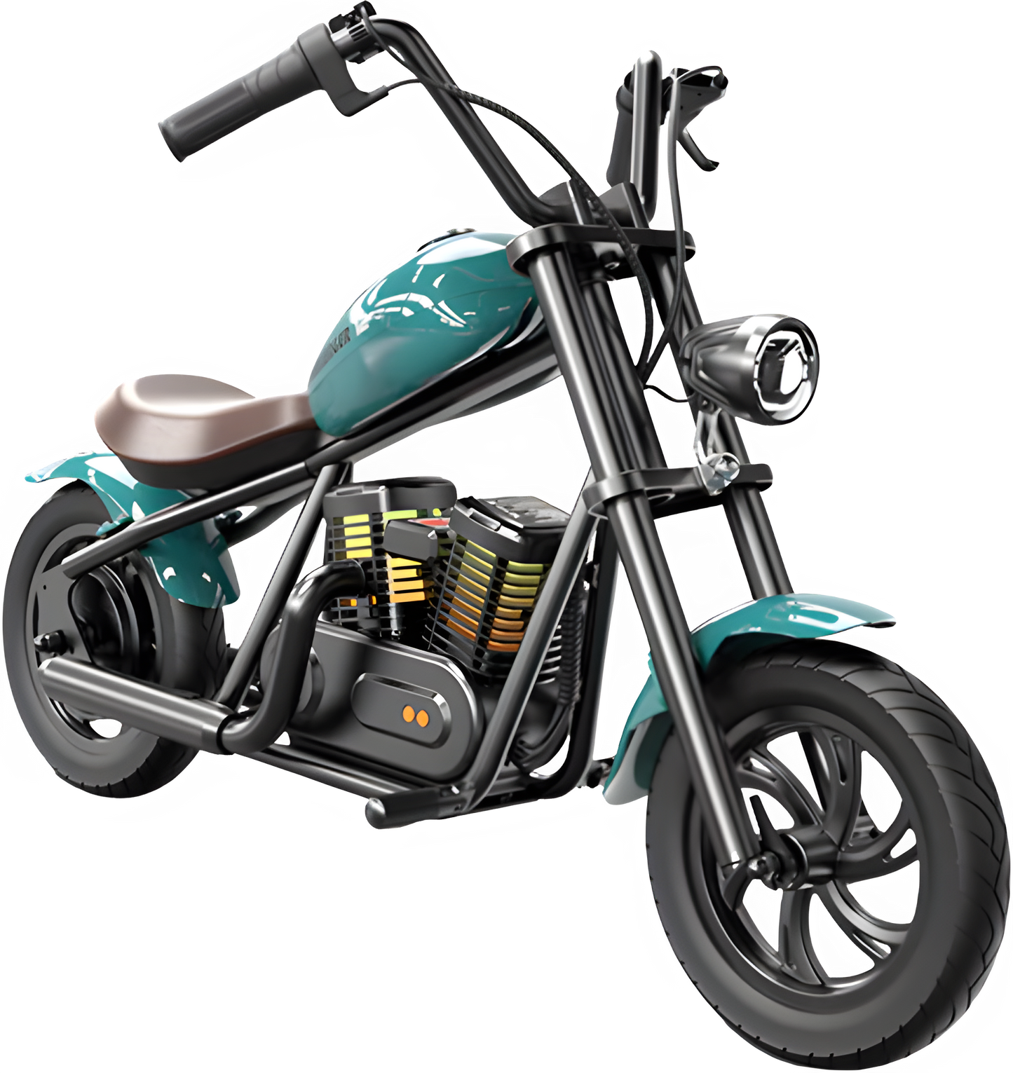 Hyper Gogo Challenger 12 Plus Electric Kids Motorcycle Bluetooth Speaker 21.9V 160W 10 MPH 7.5 Miles - EL-MB07P-ORANGE