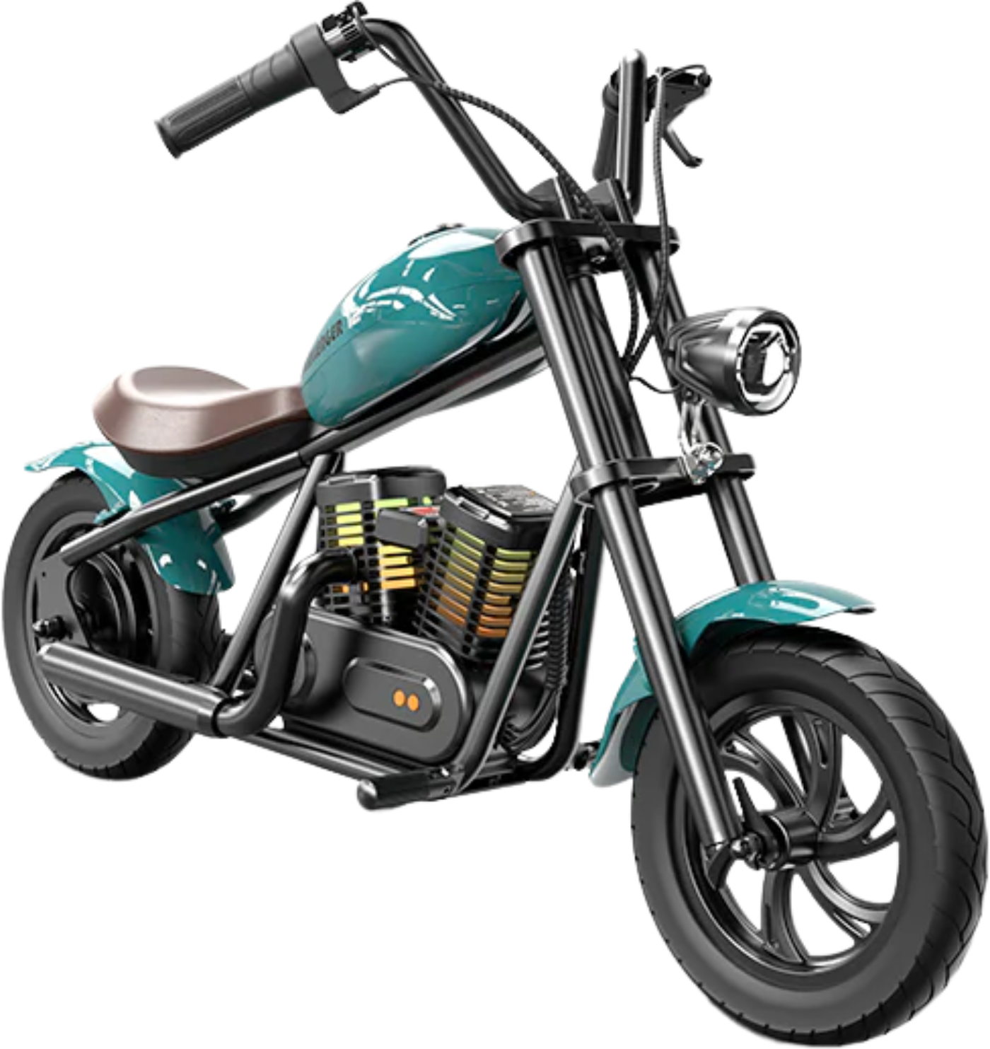 Hyper Gogo Challenger 12 Plus Electric Motorcycle, Bluetooth - EL-MB07C-ORANGE