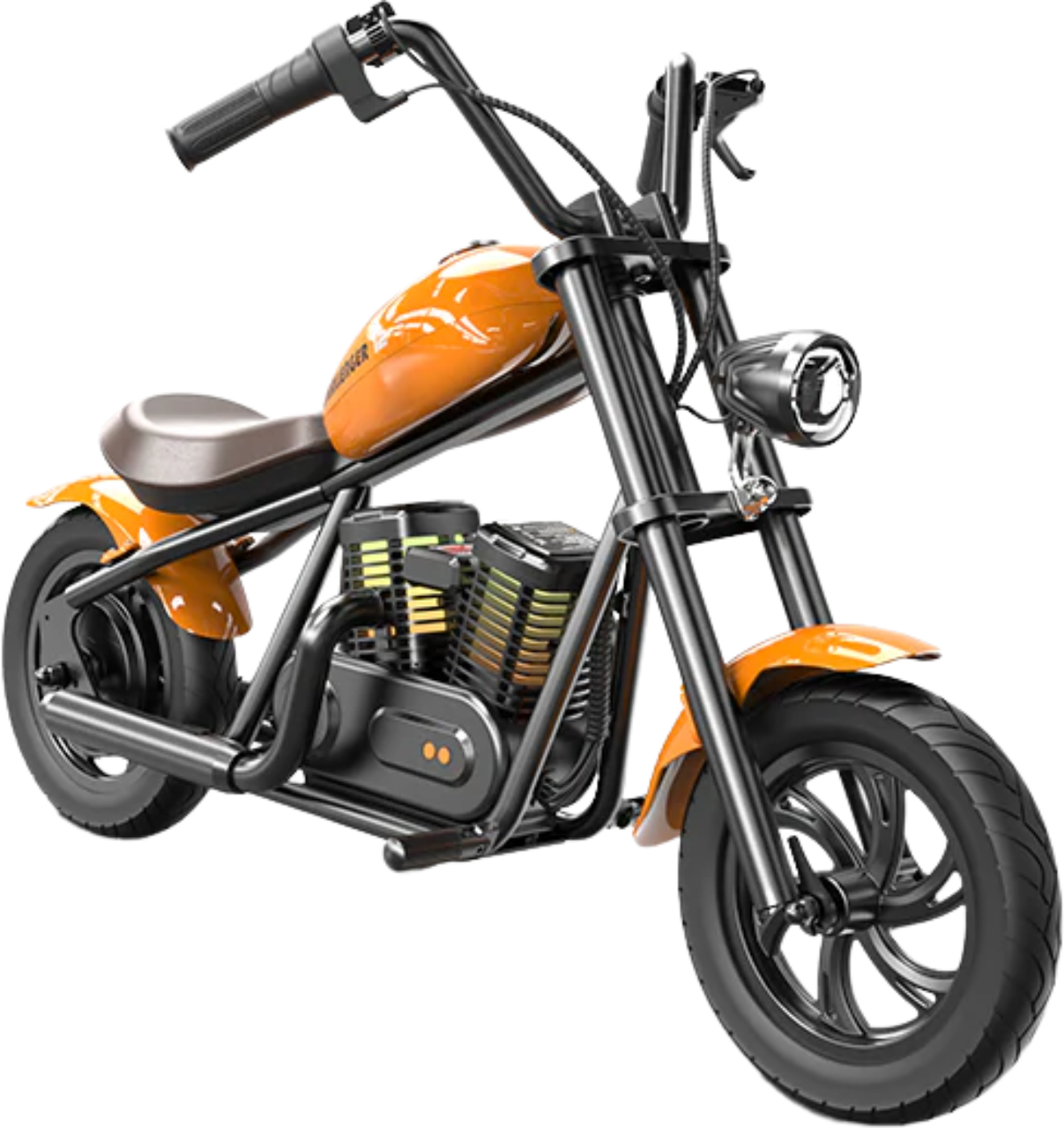 Hyper Gogo Cruiser 12 Plus Electric Motorcycle, Bluetooth - EL-MB03C-ORANGE
