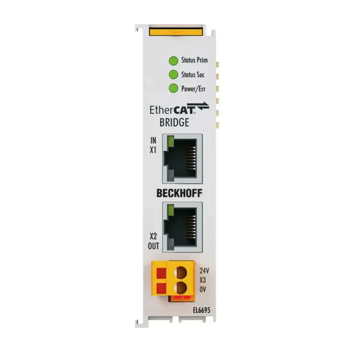 BECKHOFF EtherCAT Terminal, communication interface, EtherCAT bridge, extended functions - EL6695