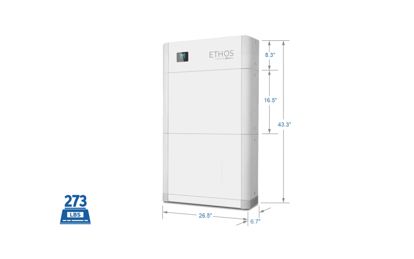 Big Battery 48V ETHOS 20.4KWH (4 Module) - K0951