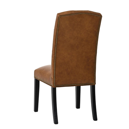 QW Amish Dalton Tufted Upholstered Side Chair - 258M-DAL-404-TUFTED(D)-SIDE-1/2SIDE BY SIDE,06 OLD GOLD,SO-FAB