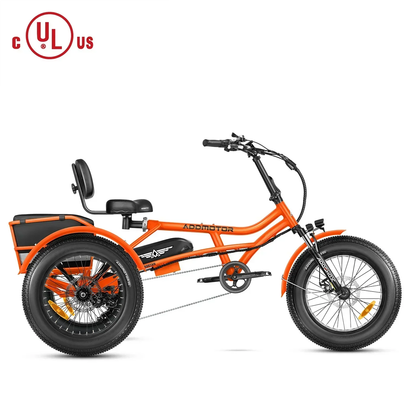 Addmotor 750W 48V Arisetan II M-360 Trike Electric Bike - EB-ADD-AT2-GRN