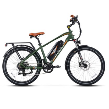 Addmotor 500W E-53 City Pro Electric Bike - EB-E53-GRN