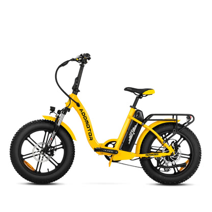 Addmotor 750W Foldtan M-140 2.0 Folding Fat Tire Electric Bike - EB-ADD-M140-BLK