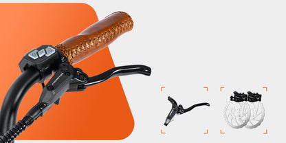 Addmotor 750W 48V GAROOTAN M-81 Cargo Fat Tire Electric Bike - EB-ADD-GM81-ORG