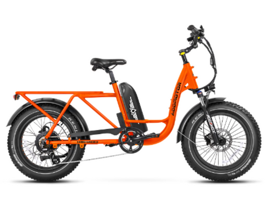 Addmotor 750W 48V GAROOTAN M-81 Cargo Fat Tire Electric Bike - EB-ADD-GM81-ORG