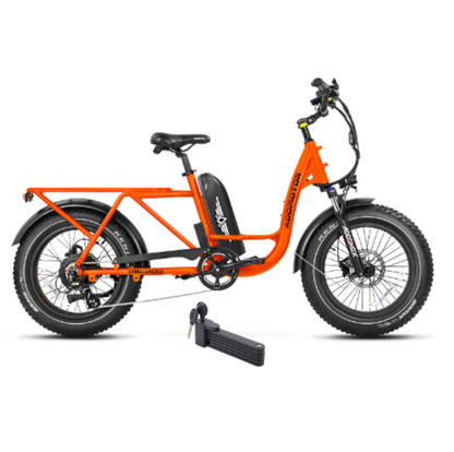 Addmotor 750W 48V GAROOTAN M-81 Cargo Fat Tire Electric Bike - EB-ADD-GM81-ORG