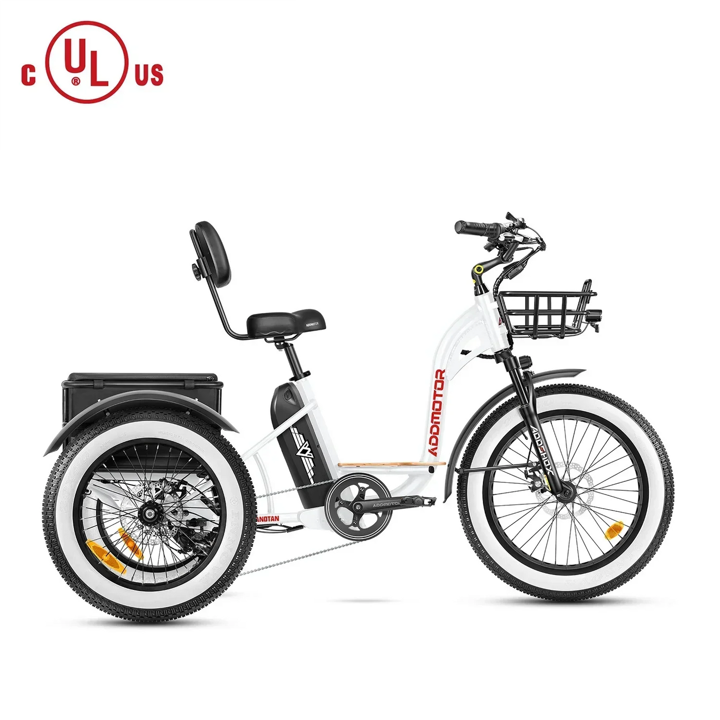 Addmotor 750W 48V Grandtan II Trike Electric Bike -EB-ADD-GTAN2-GRN