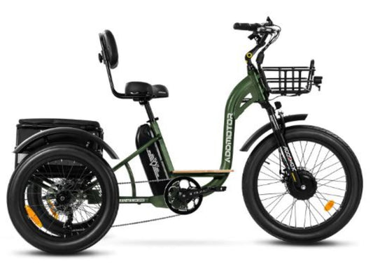Addmotor 750W Grandtan City 3 Wheel Fat Tire Electric Bike - EB-ADD-GTAN-NEP