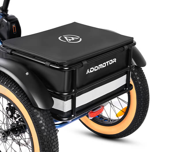 Addmotor 750W 48V Grandtan X Trike Full Suspension Electric Bike
