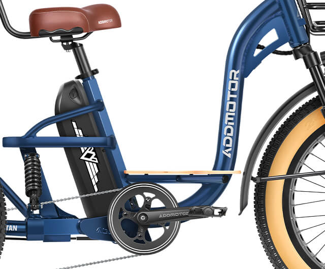 Addmotor 750W 48V Grandtan X Trike Full Suspension Electric Bike