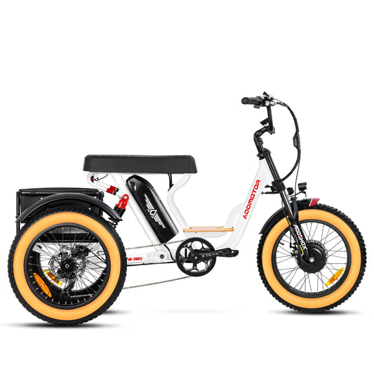 Addmotor 750W Soletri M-366X Full Suspension Max Comfort Electric Trike