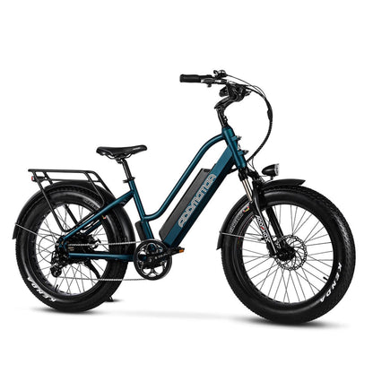 AddMotor 750W Motan M-430 Step-Thru Electric Fat Tire Bike - EB-MOTANM430-BLK