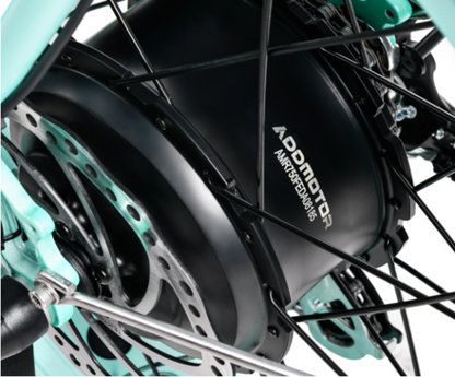 AddMotor 750W Motan M-430 Step-Thru Electric Fat Tire Bike - EB-MOTANM430-BLK