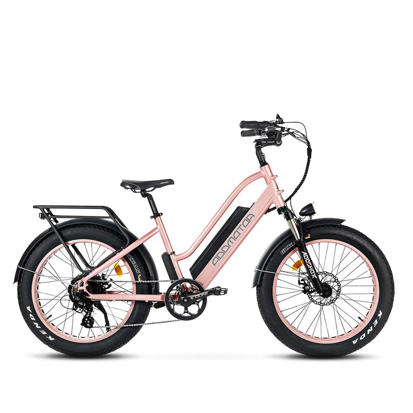 AddMotor 750W Motan M-430 Step-Thru Electric Fat Tire Bike - EB-MOTANM430-BLK