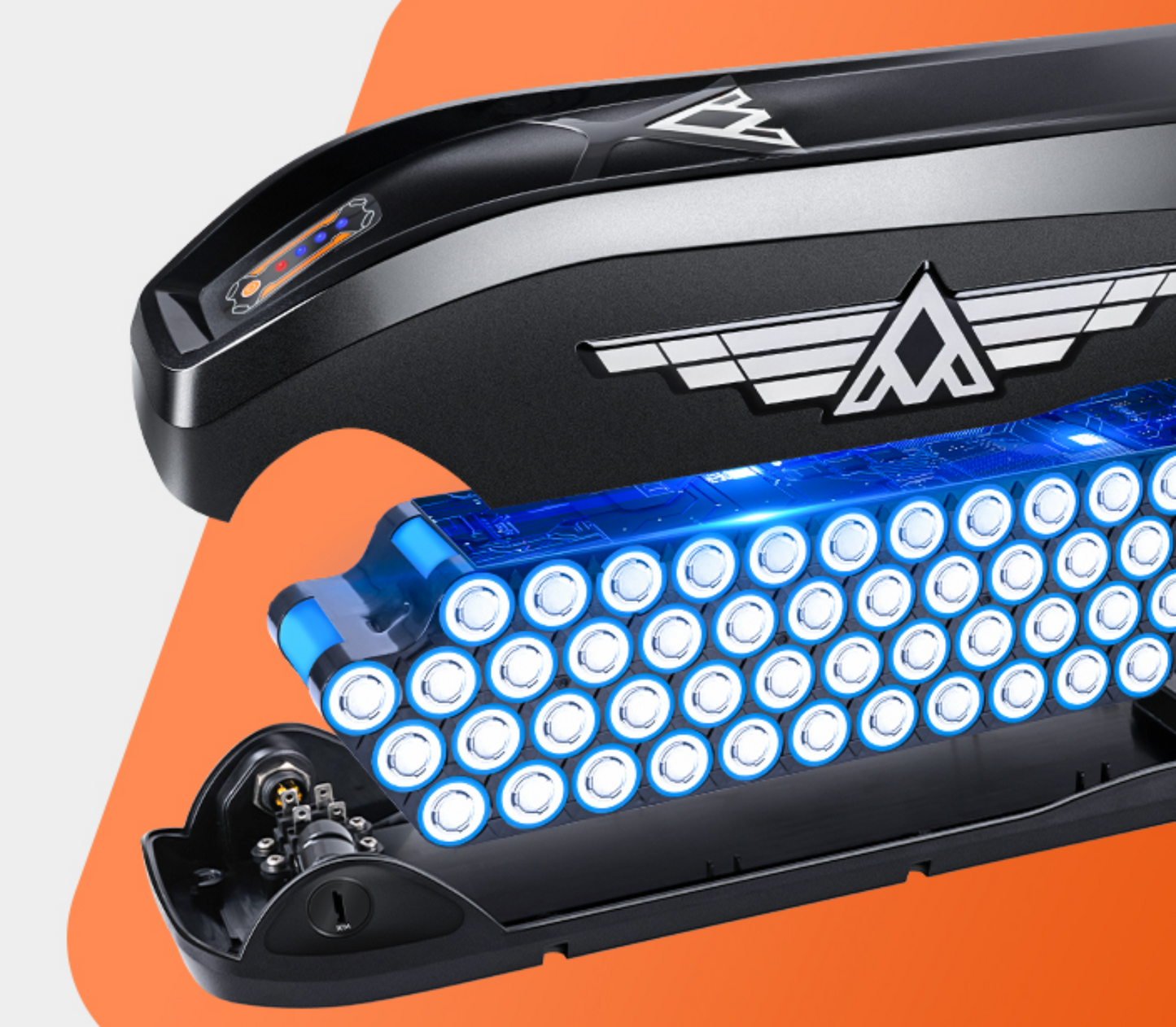 Addmotor 750W M-81 Step-Thru Cargo Electric Bike - EB-AM-M81-BLK