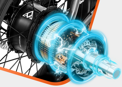 Addmotor 750W M-81 Step-Thru Cargo Electric Bike - EB-AM-M81-BLK