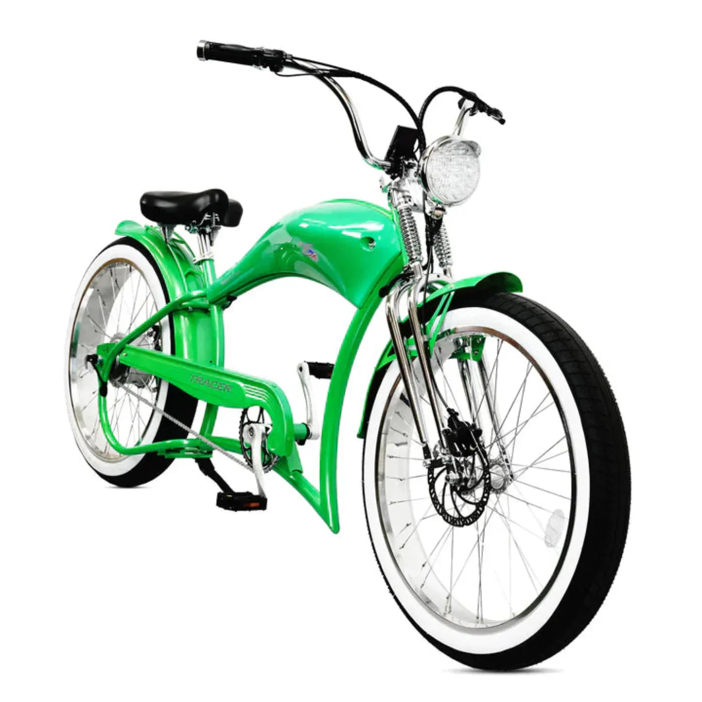 Tracer 500W 26" Twenty5 DS Cruiser Electric Bike - MB-EB-TWENTY5-DS-BK
